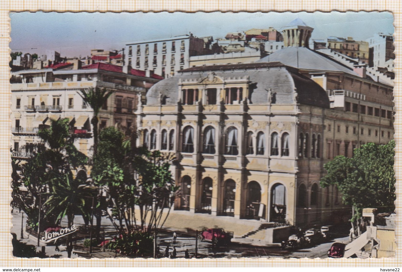 9AL216 ALGER L'opera Square Bresson  2 SCANS - Alger