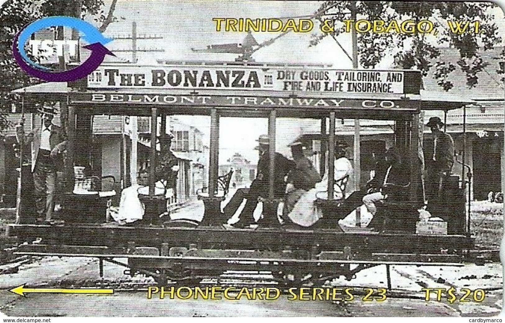 *TRINIDAD & TOBAGO: 205CTTC* - Scheda Usata - Trinité & Tobago