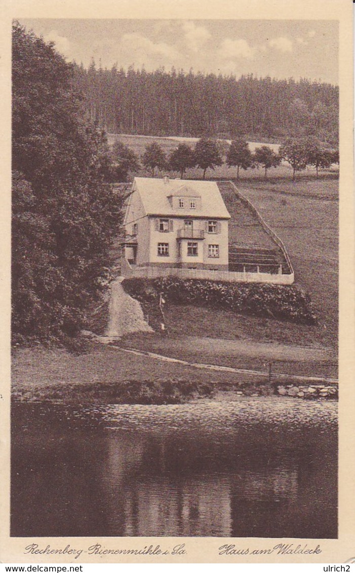 AK Rechenberg-Bienenmühle I. Sachsen - Haus Am Waldeck - 1931 (39228) - Rechenberg-Bienenmühle