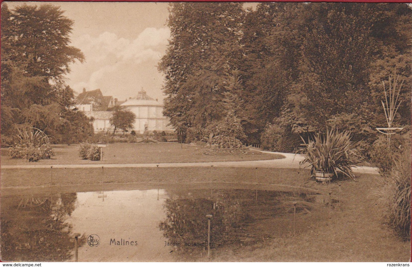 Mechelen Malines Botanische Tuin Jardin Botanique Botanical Garden Reclame Pub Star Of India Tea Indian - Malines