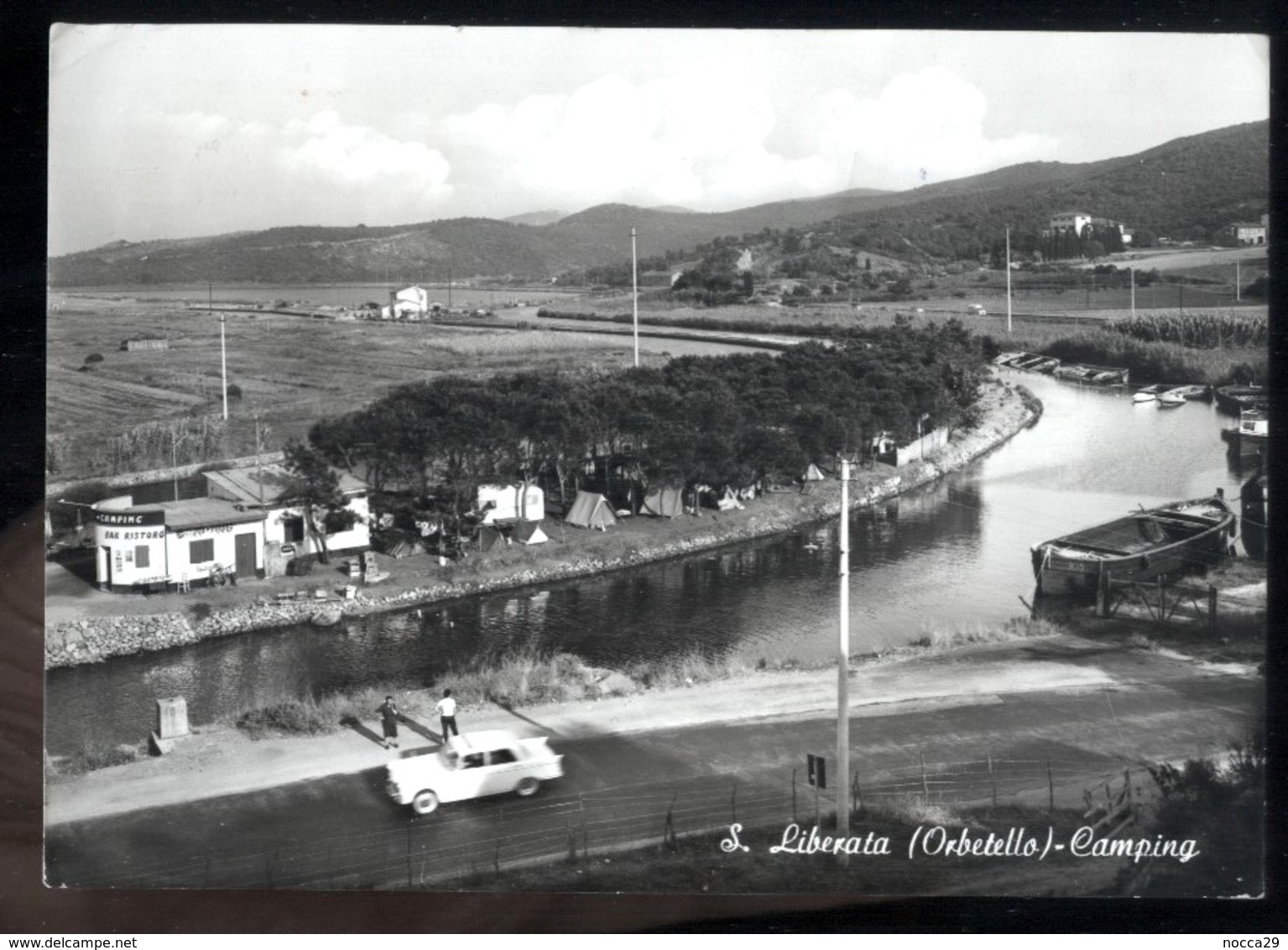 SANTA LIBERATA - ORBETELLO -  ( GROSSETO ) - 1967 - CAMPING - NON COMUNE - Grosseto