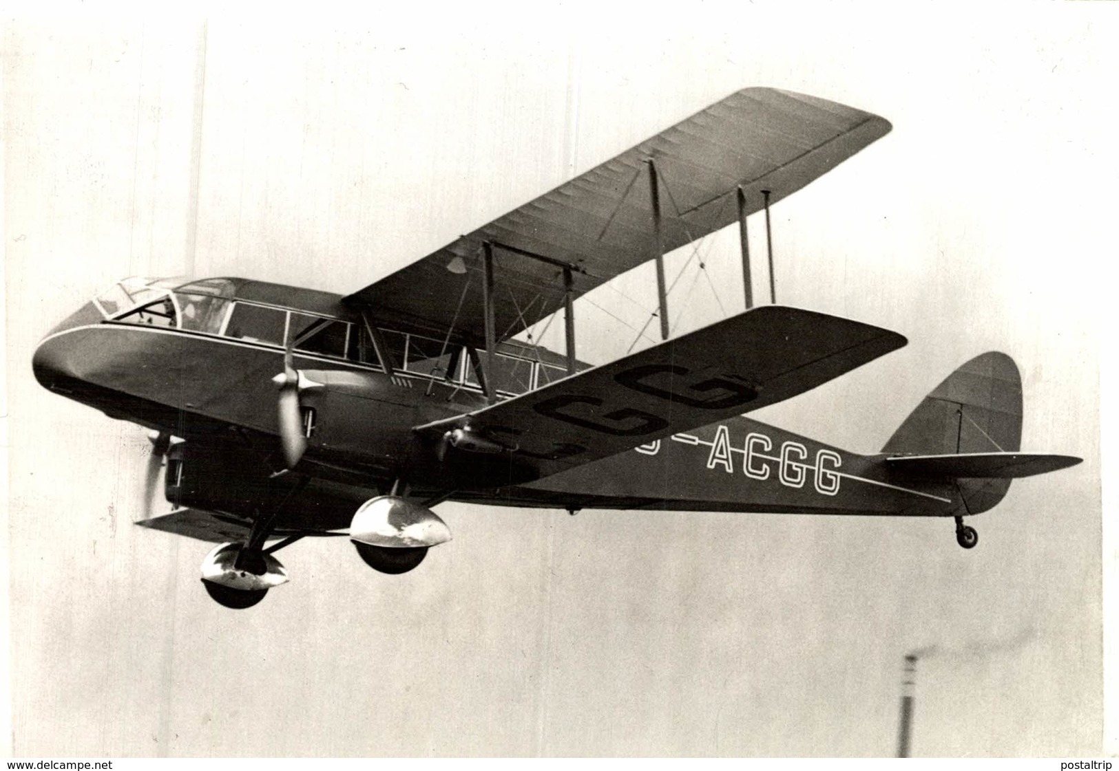 De Havilland DH 84 Dragon      17 * 12 Cm - Aviación