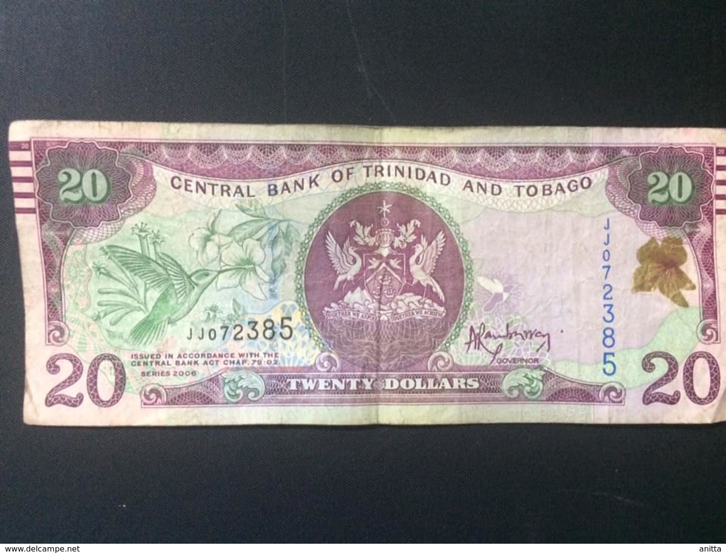 TRINIDAD TOBAGO 20 DOLLARS - Trinidad & Tobago