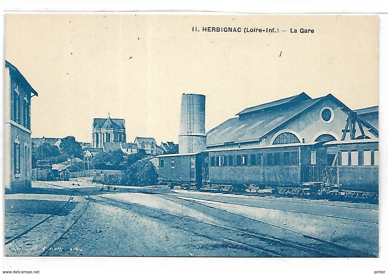 HERBIGNAC - La Gare, TRAIN - Herbignac