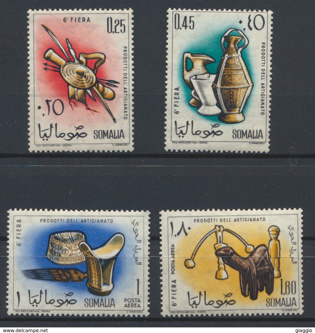 °°° SOMALIA - Y&T N°17/18 + 15/16 PA - 1961 MNH °°° - Somalia (1960-...)