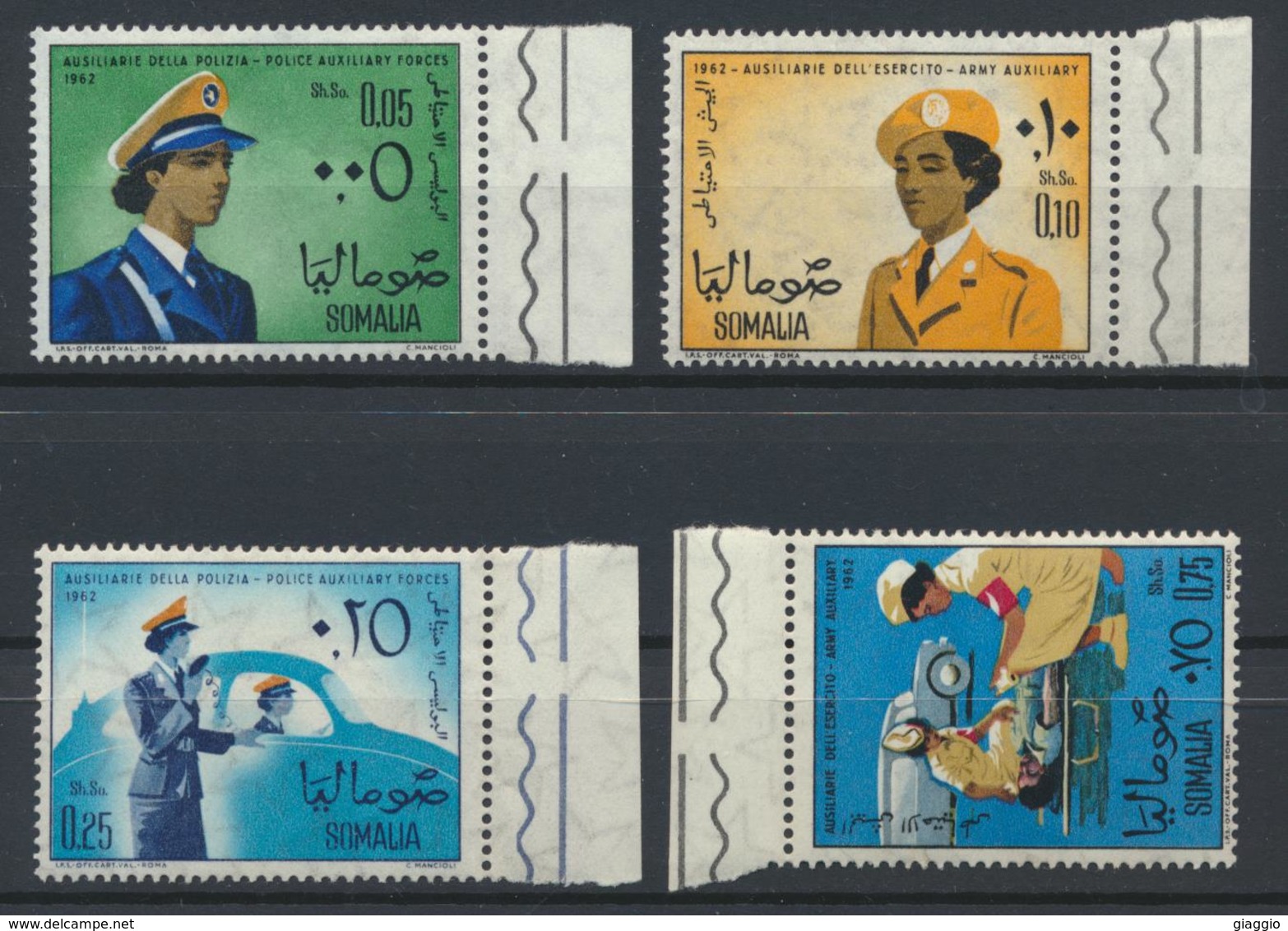 °°° SOMALIA - Y&T N°24/27 - 1963 MNH °°° - Somalia (1960-...)