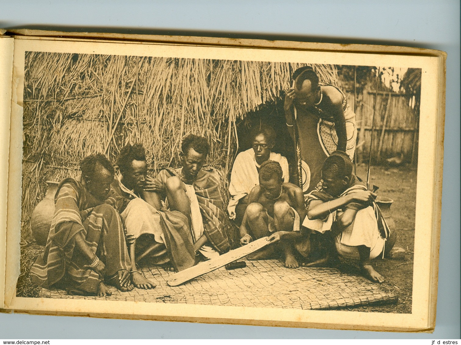 10 CP Ruanda Urundi "Scènes" Travaux Ménagers Ed. Jos Dardenne 1 Carnet Sér. 2 D Bis. 1930 Ethnographie Rwanda Burundi - Ruanda-Urundi