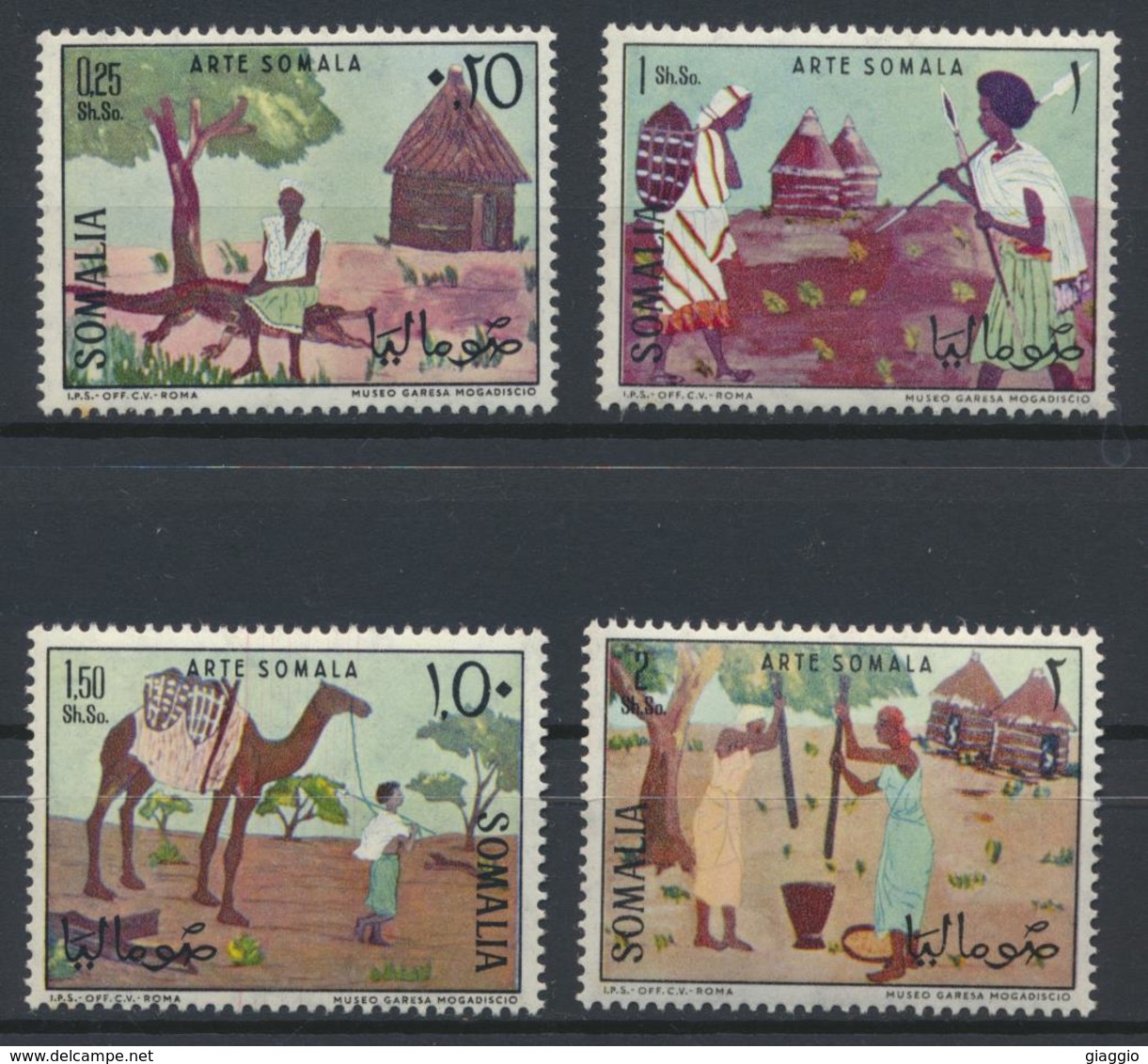 °°° SOMALIA - Y&T N°55/58 - 1966 MNH °°° - Somalia (1960-...)