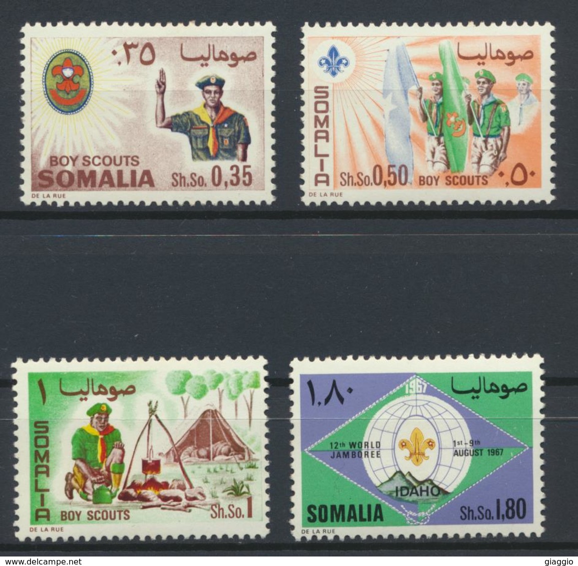 °°° SOMALIA - Y&T N°70/73 - 1967 MNH - Somalia (1960-...)