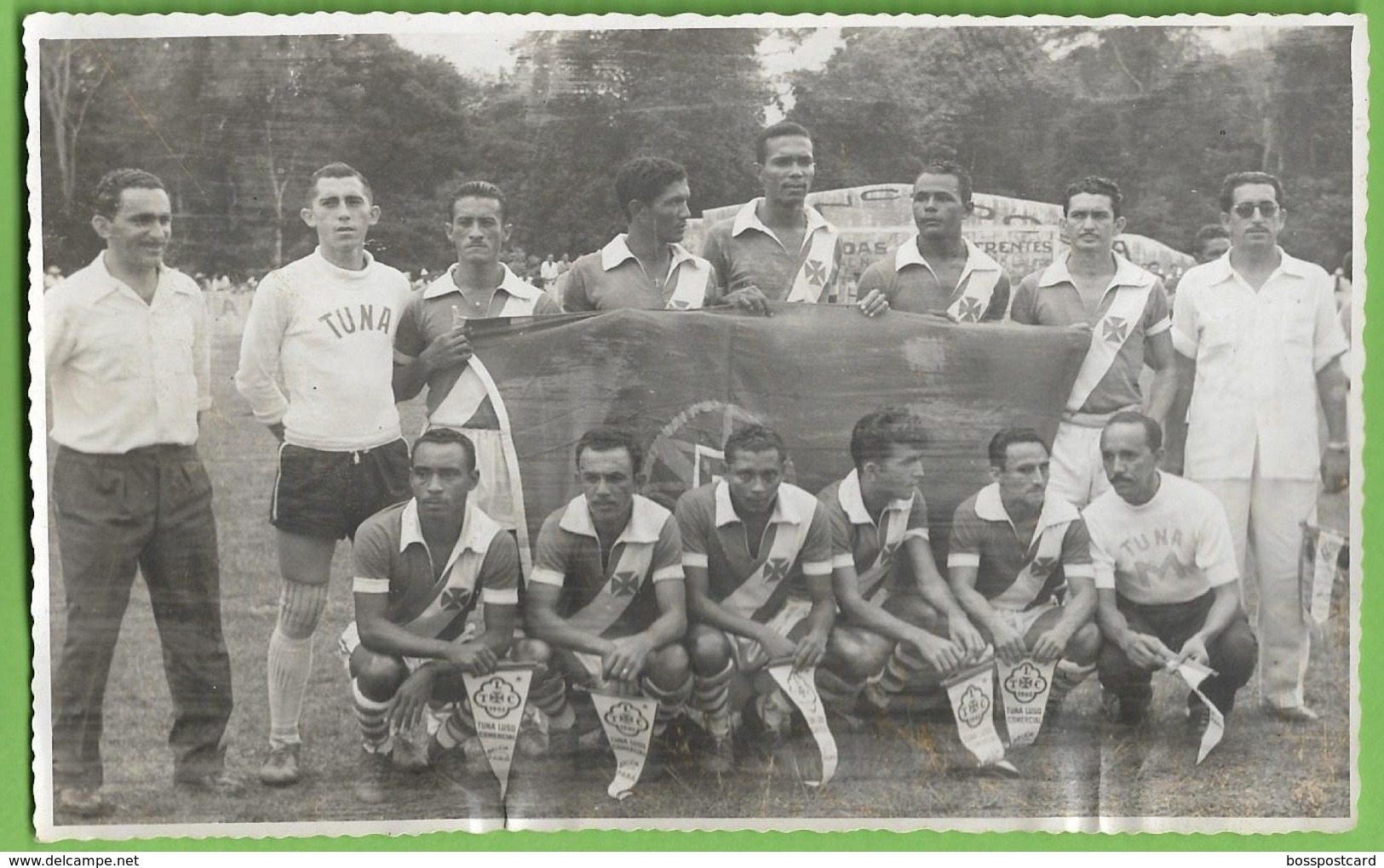 Belém - Tuna Luso Brasileira - REAL PHOTO - Equipa De Futebol - Estadio - Football - Stadium - Pará - Brasil - Belém