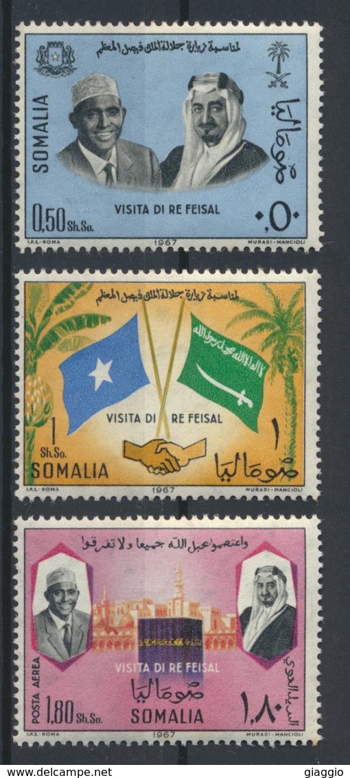 °°° SOMALIA - Y&T N°74/75 + 38 PA - 1967 MNH - Somalia (1960-...)
