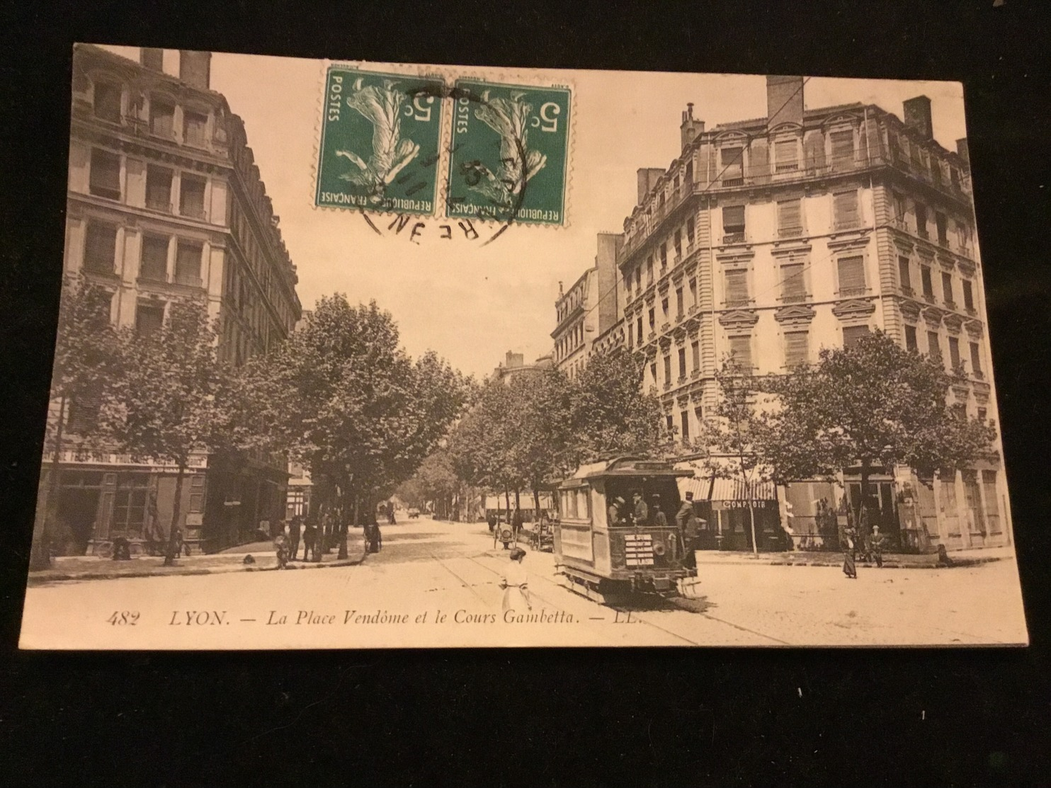 Lyon La Place Vendôme Et Le Cours Gambetta - Sonstige & Ohne Zuordnung