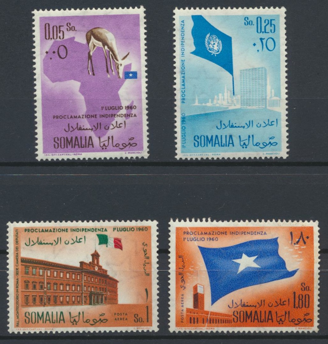 °°° SOMALIA - Y&T N°2/3 + 3/4 PA - 1960 MNH °°° - Somalia (1960-...)