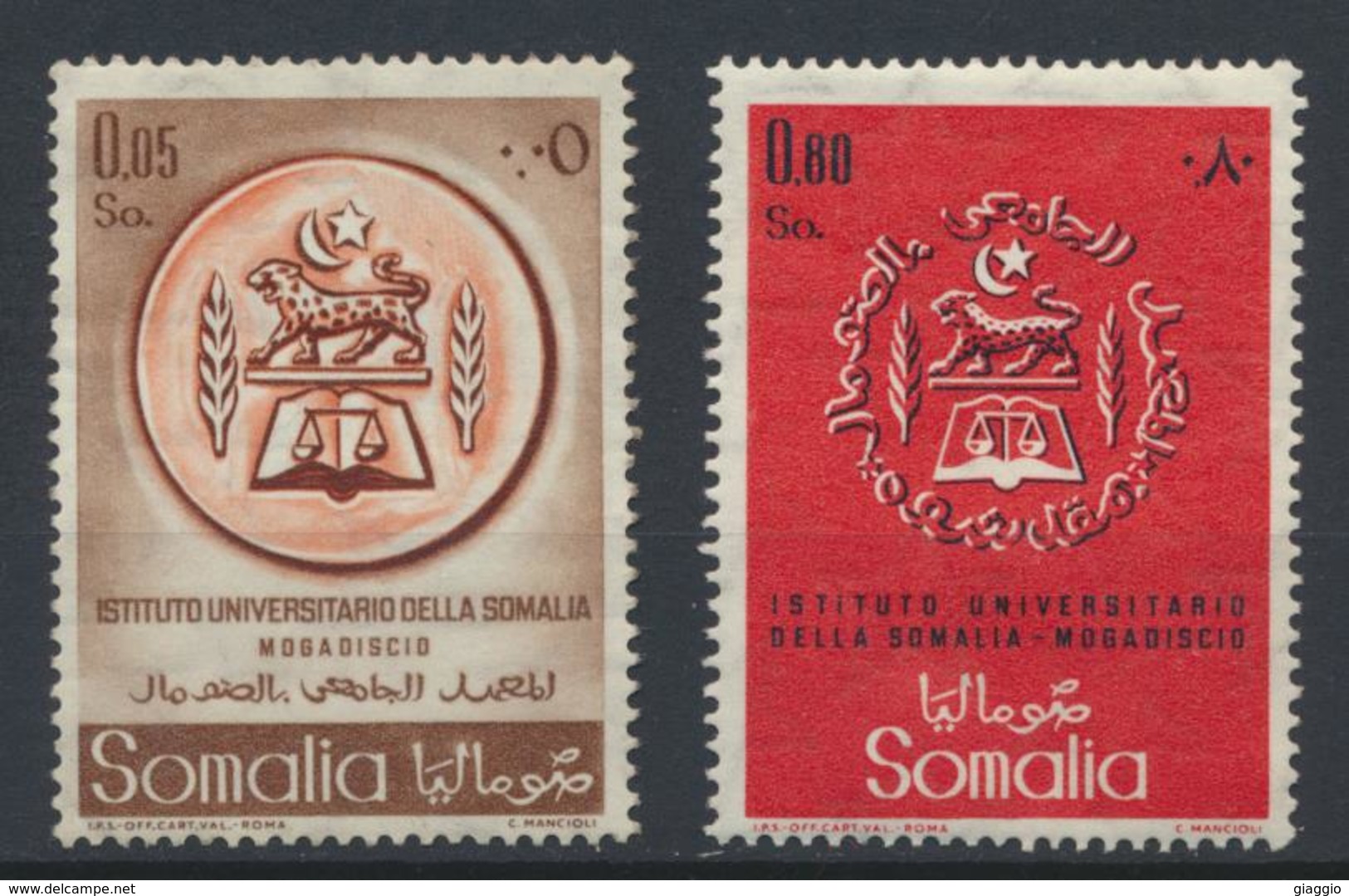 °°° SOMALIA ITALIANA - Y&T N°274/76 - 1959 MNH °°° - Somalië