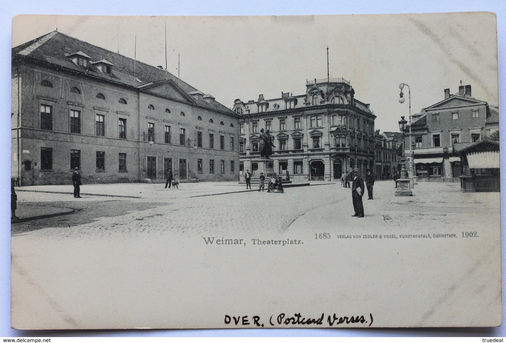 Theaterplatz, Weimar, Deutschland Germany, 1902 - Weimar