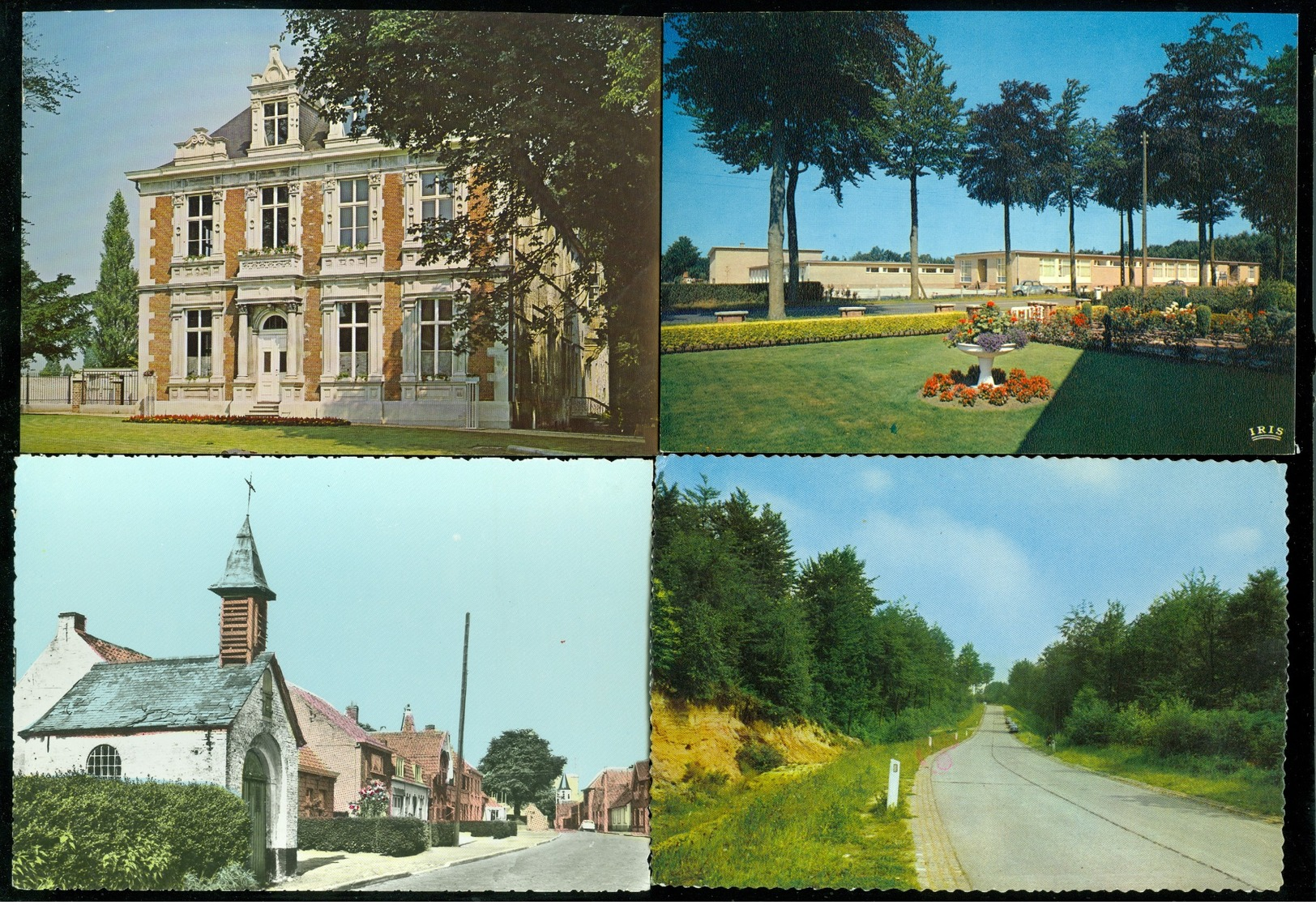 Beau lot de 60 cartes postales de Belgique  gr. format en couleurs  Mooi lot van 60 postkaarten van België groot formaat