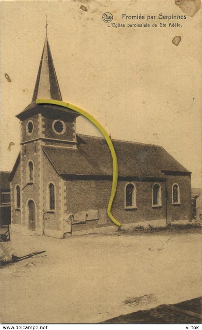 Fromlée Par Gerpinnes  (  Binche )  Eglise - Froidchapelle