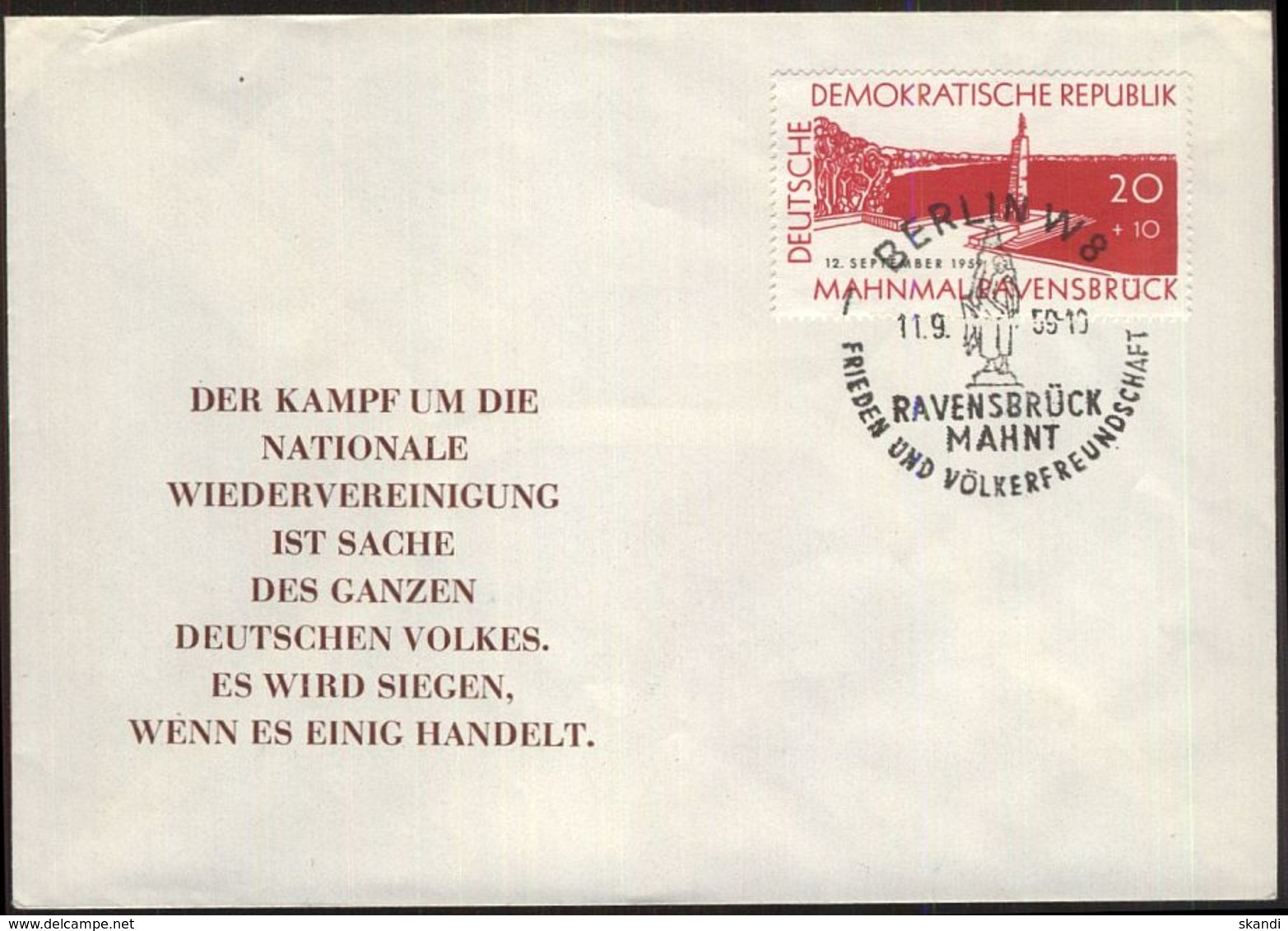 DDR 1959 Mi-Nr. 720 FDC - Sonstige & Ohne Zuordnung