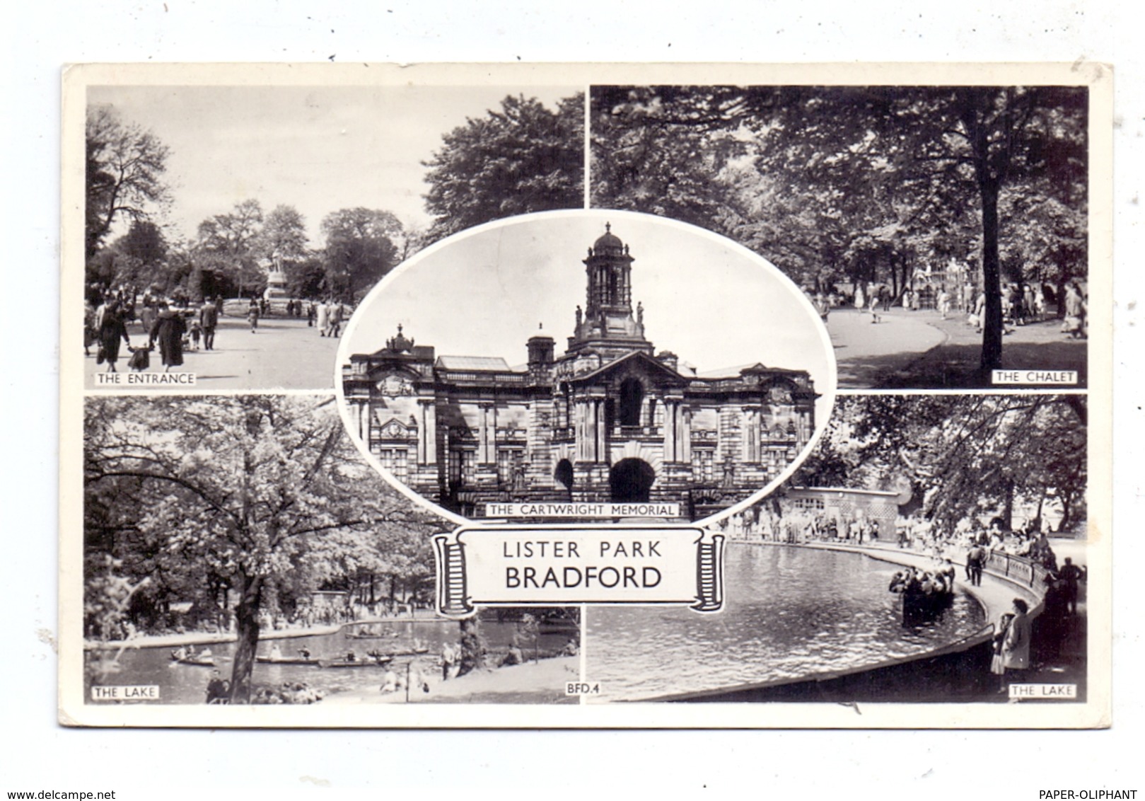 ENGLAND - WEST YORKSHIRE - BRADFORD, Lister Park, 1965 - Bradford