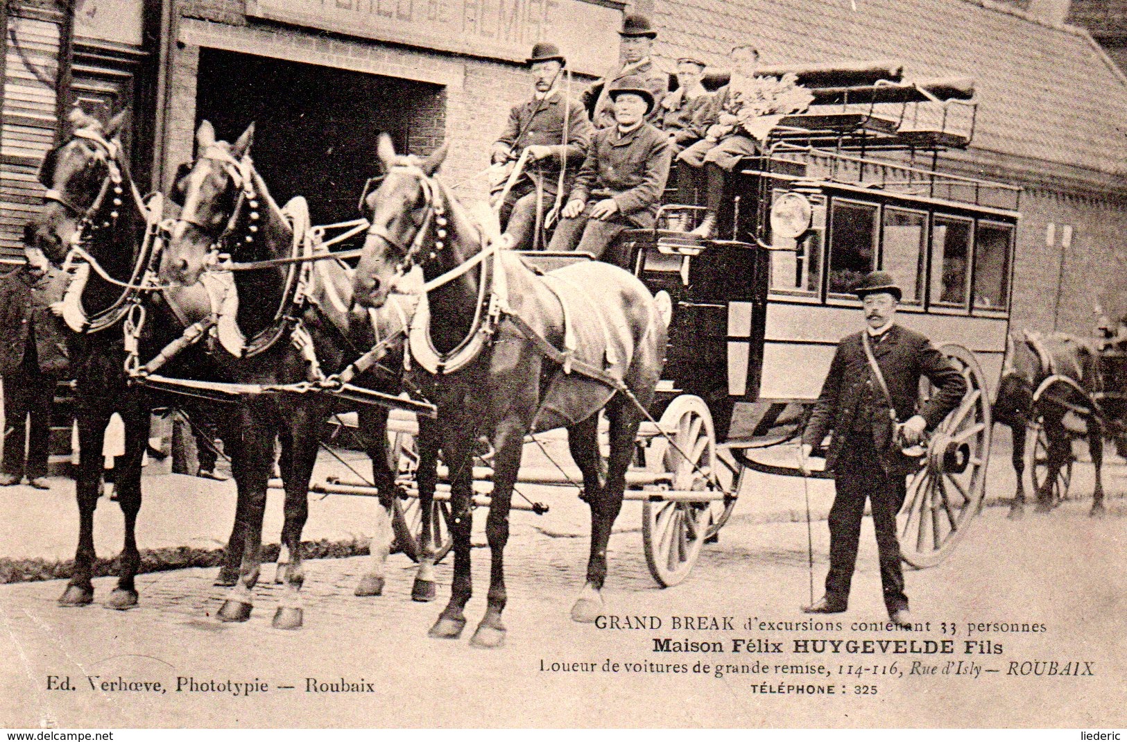 Roubaix : Grand Break - Maison F.Huygevelde - Roubaix