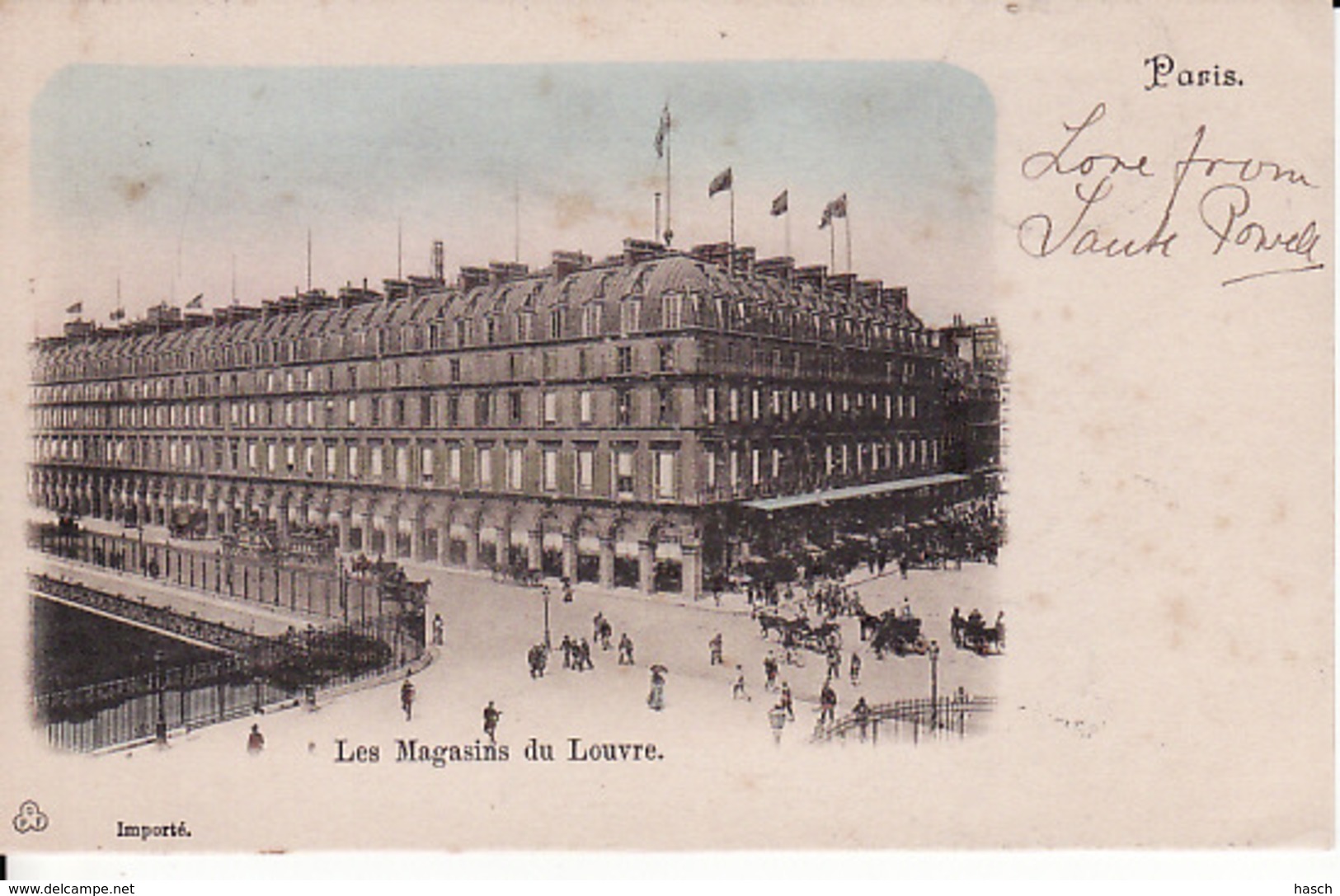 D310Paris,  Les Magasins Du Louvre  1903 - Autres Monuments, édifices