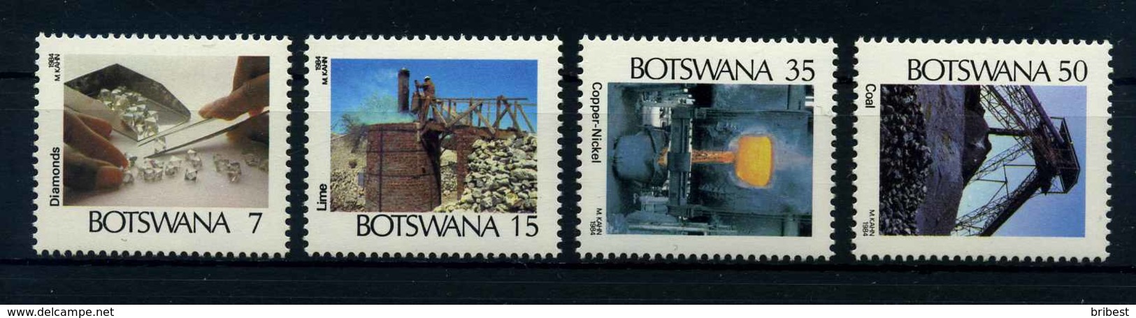 BOTSWANA 1984 Nr 337-340 Postfrisch (108026) - Botswana (1966-...)