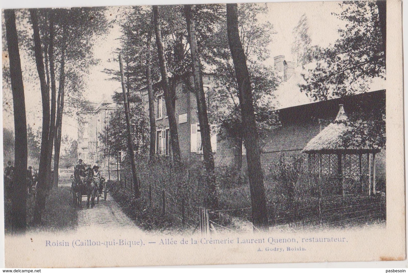 HONNELLES  Roisin(Caillou Qui Bique)  Allée De La Crèmerie Laurent Quenon - Honnelles