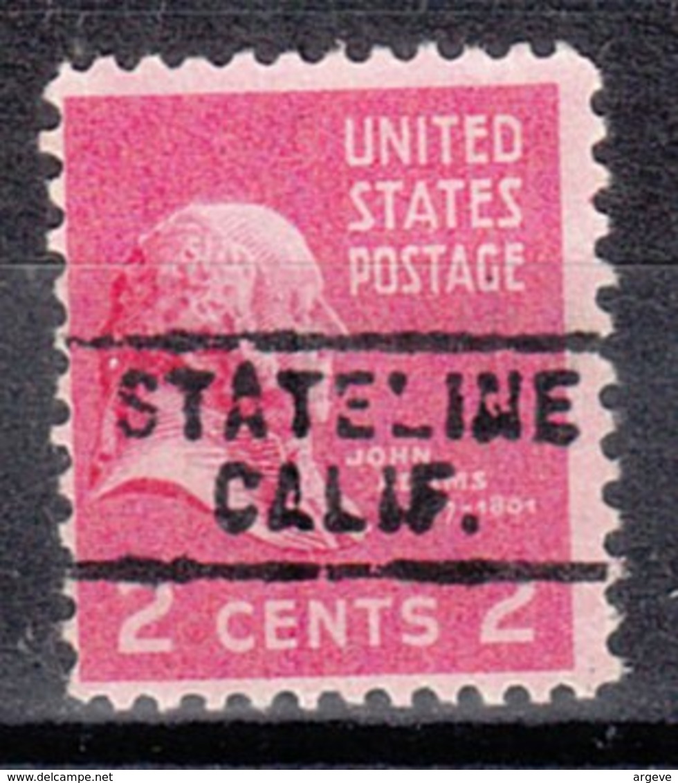 USA Precancel Vorausentwertung Preo, Locals California, Stateline 745 - Vorausentwertungen