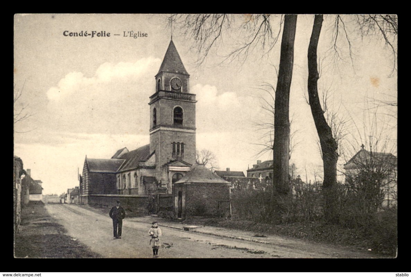 80 - CONDE-FOLIE - L'EGLISE - Autres & Non Classés