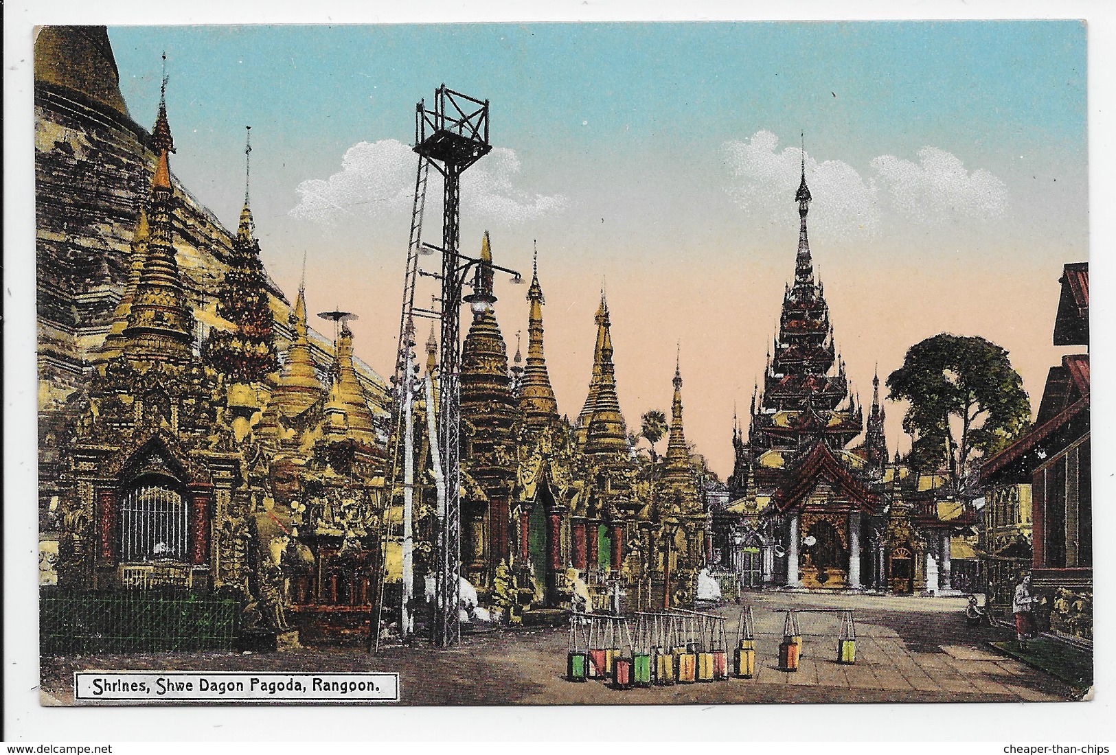 Shrines, Shwe Dagon Pagoda, Rangoon - Ahuja 606 - Myanmar (Burma)