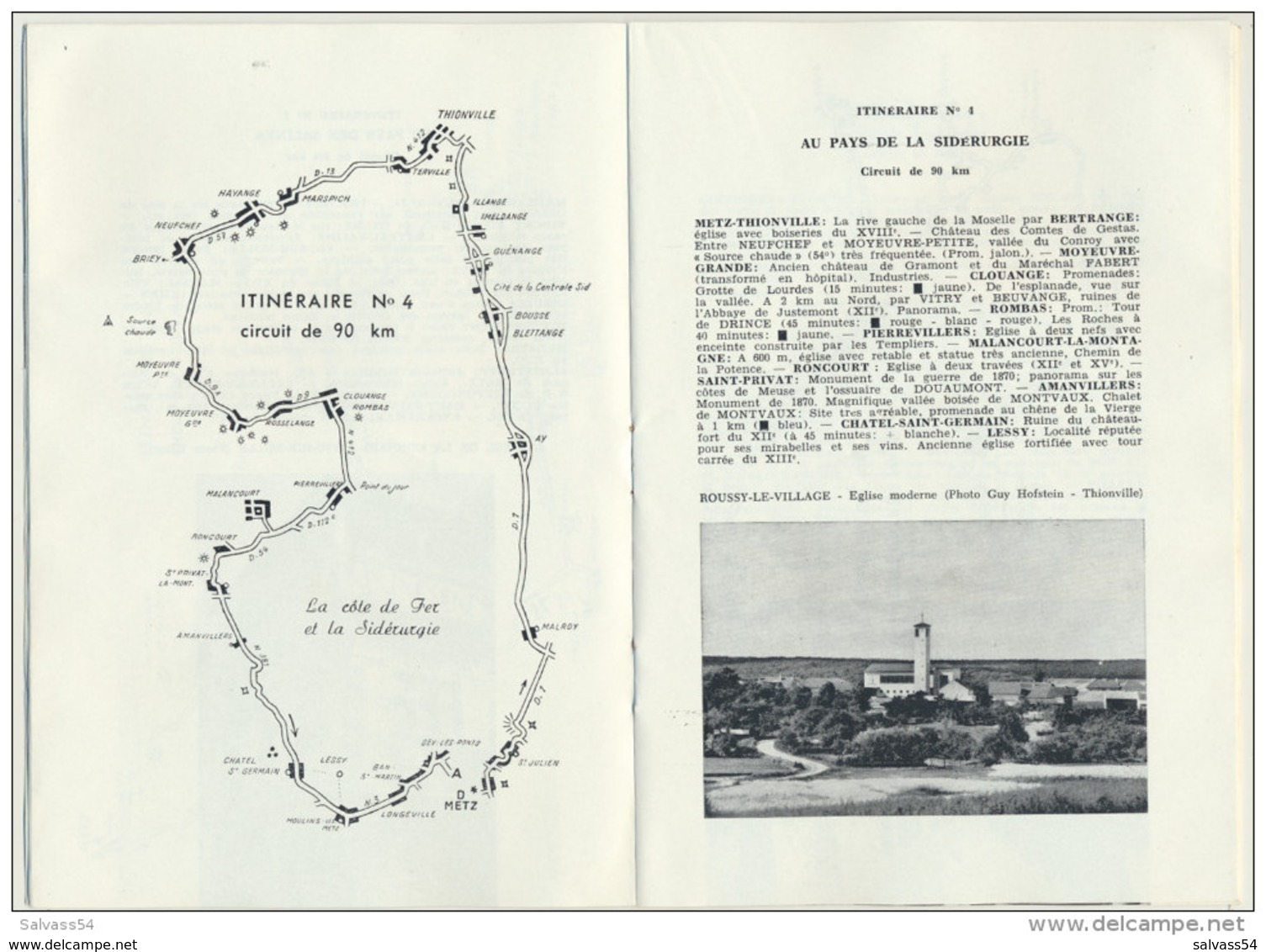 2 Livrets - Guide Du Tourisme En Lorraine (1962-1963) - Itinéraire, Circuits, Musées, ... - Lorraine - Vosges