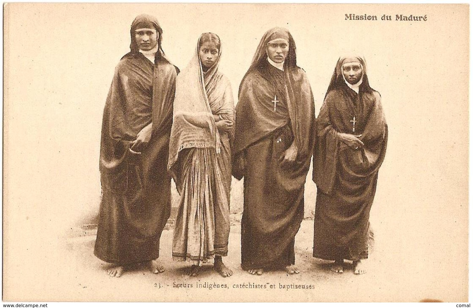 CPA - INDE - Mission Du MADURE -  Soeurs Indigènes...... - Inde