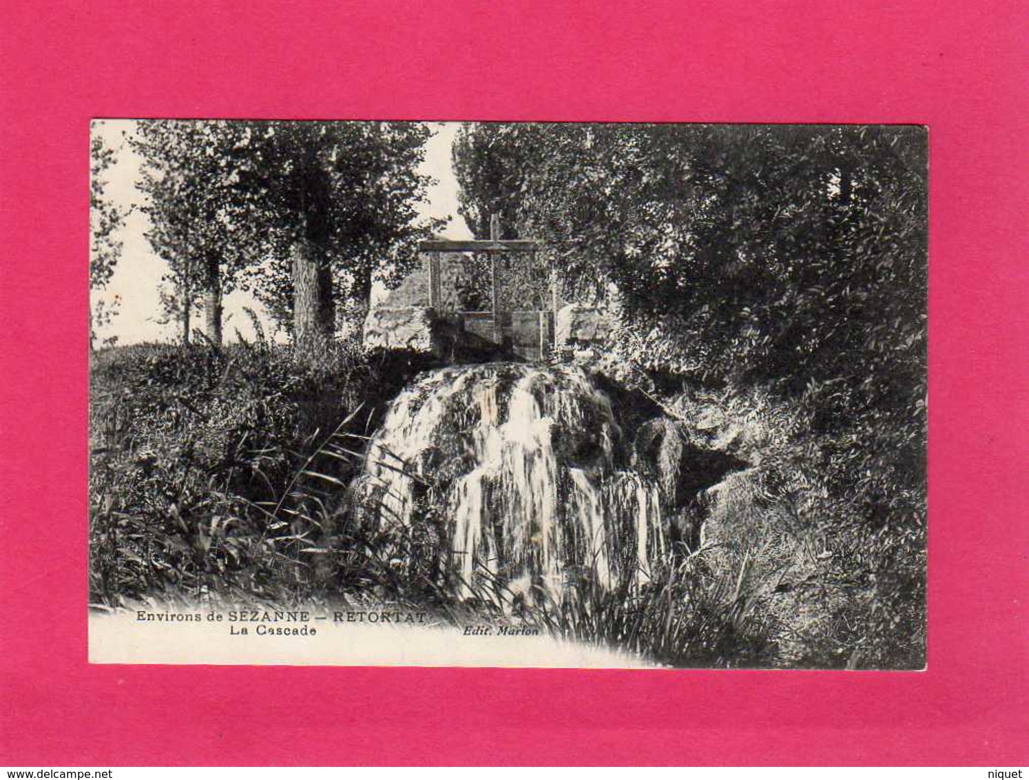 51 Marne, Environs De Sézanne, Rétortat, La Cascade, (Marion) - Sezanne