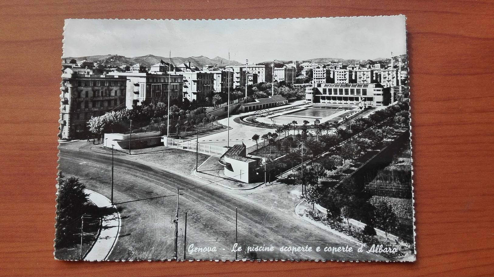 Genova - Le Piscine Scoperte E Coperte D'Albano - Genova (Genoa)