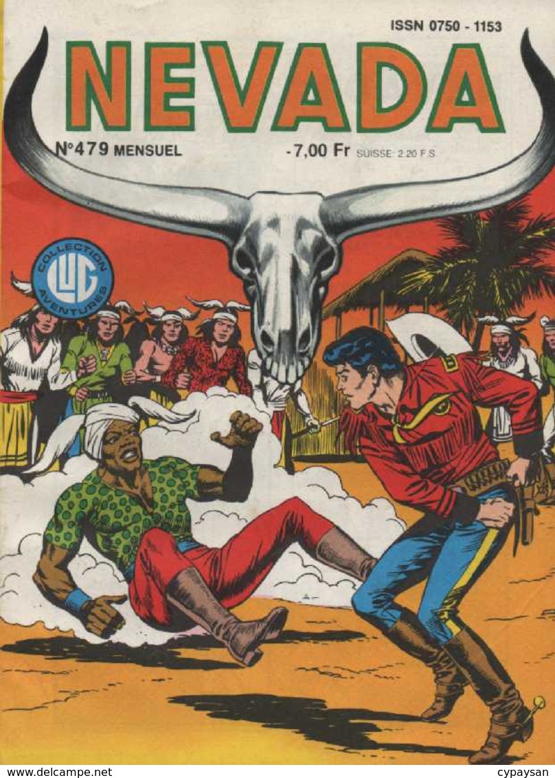 NEVADA N° 479 BE  LUG  06-1987 - Nevada