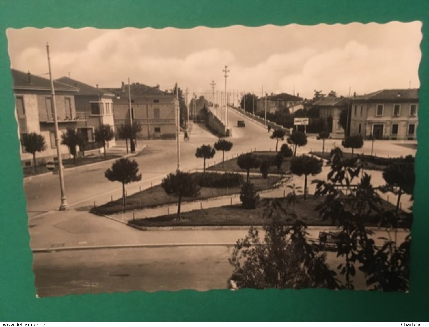 Cartolina Faenza - Piazza Sercomani - 1950 Ca. - Ravenna