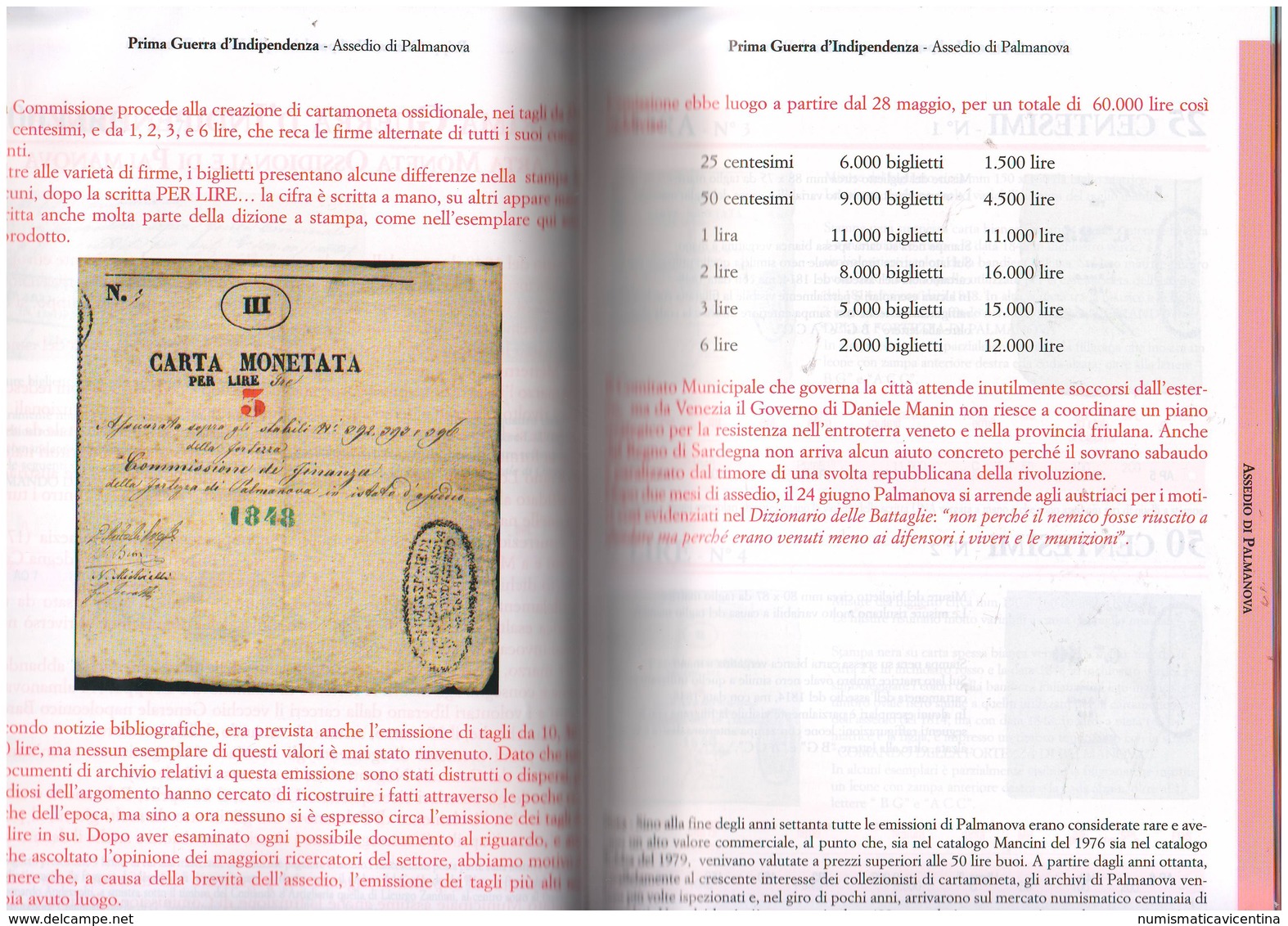 Cartamoneta Italiana Catalogo Banconote Notes Di Crapanzano E Giulianini Edizioni Unificato Dal 1700 Sino Anni 30 - Altri & Non Classificati