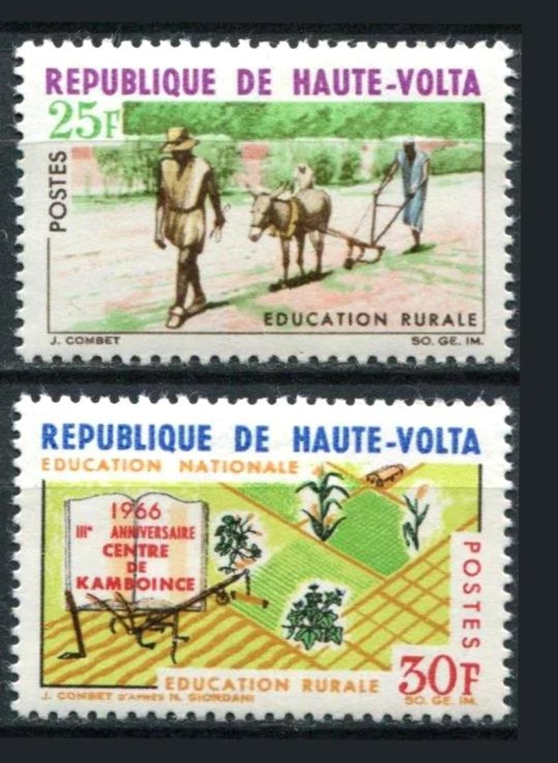 Haute-Volta Education Sele Series 1973 MNH - Burkina Faso (1984-...)
