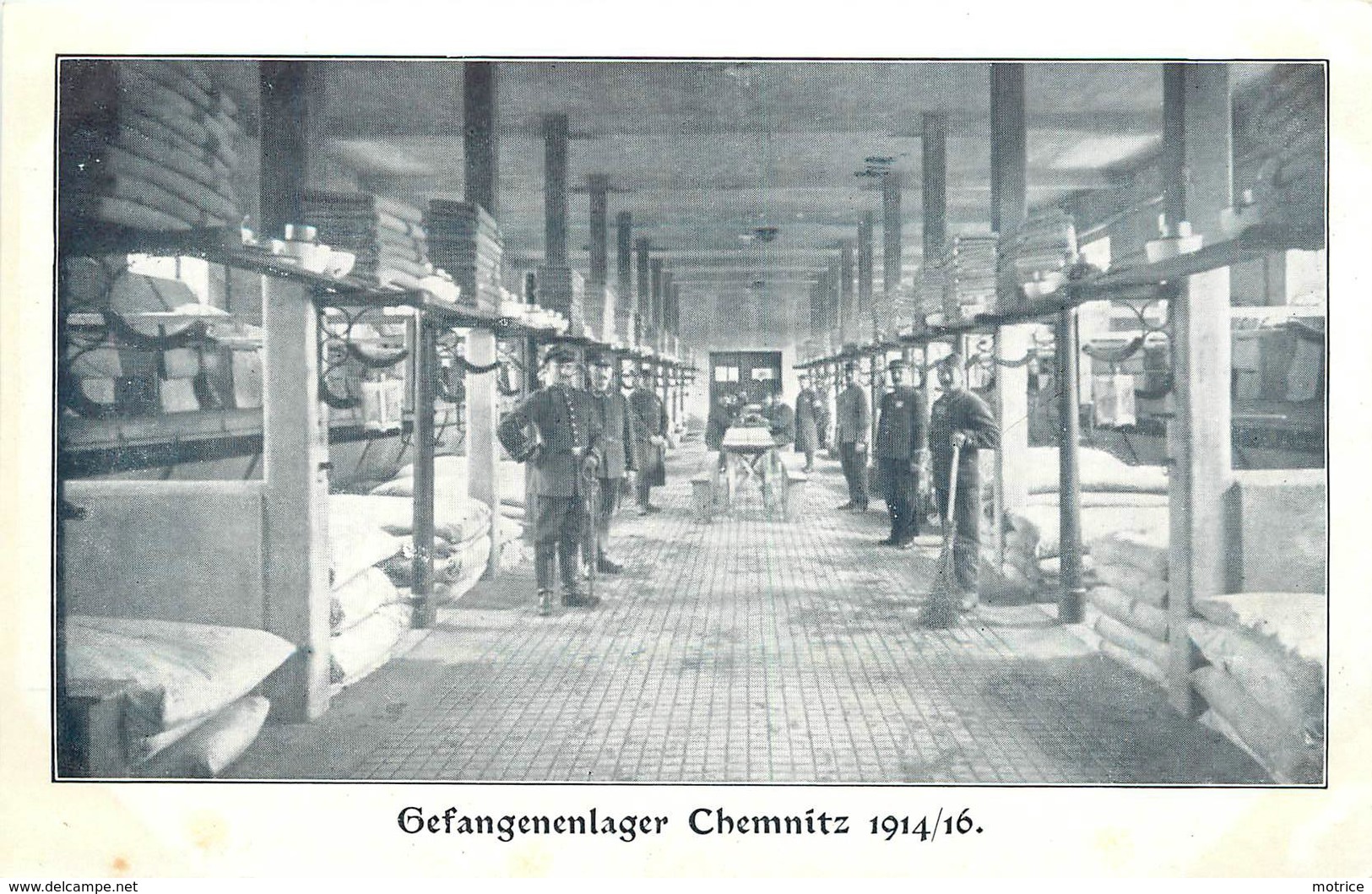 GUERRE 1914/18 -prisonnier Français En Allemagne, Gefangenenlager Chemnitz 1914/16. - Guerra 1914-18