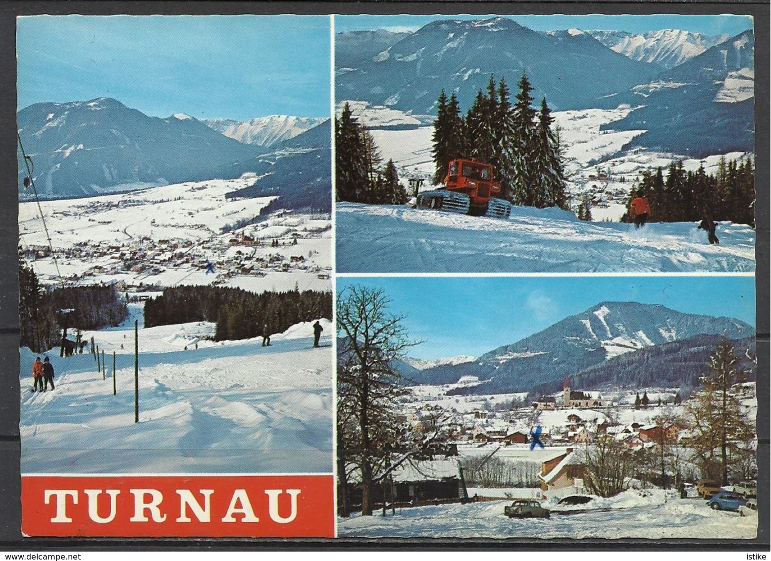Austria, Turnau, Schilifte, Herrliche Pisten, 1978. - Mürzzuschlag