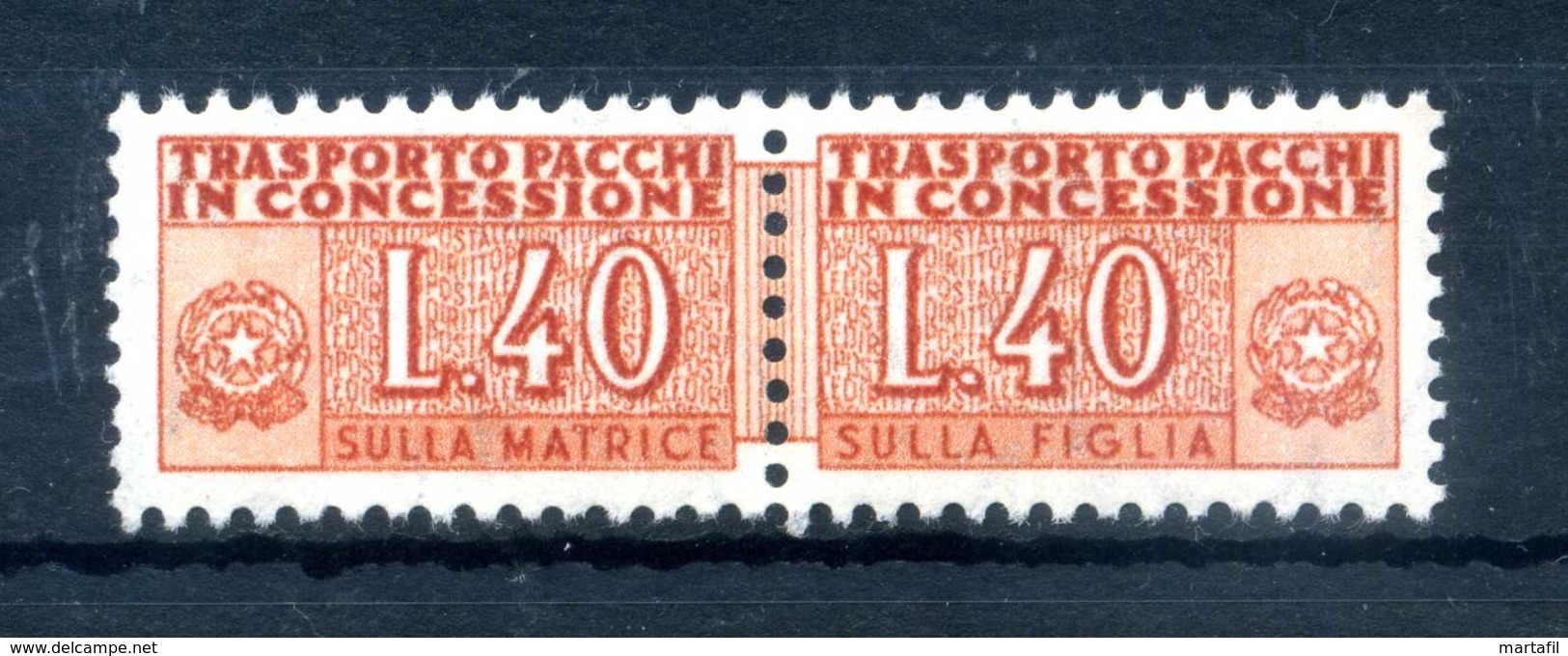 1955-81 REP. IT. PACCHI CONCESSIONE N.5 MNH ** - Colis-concession