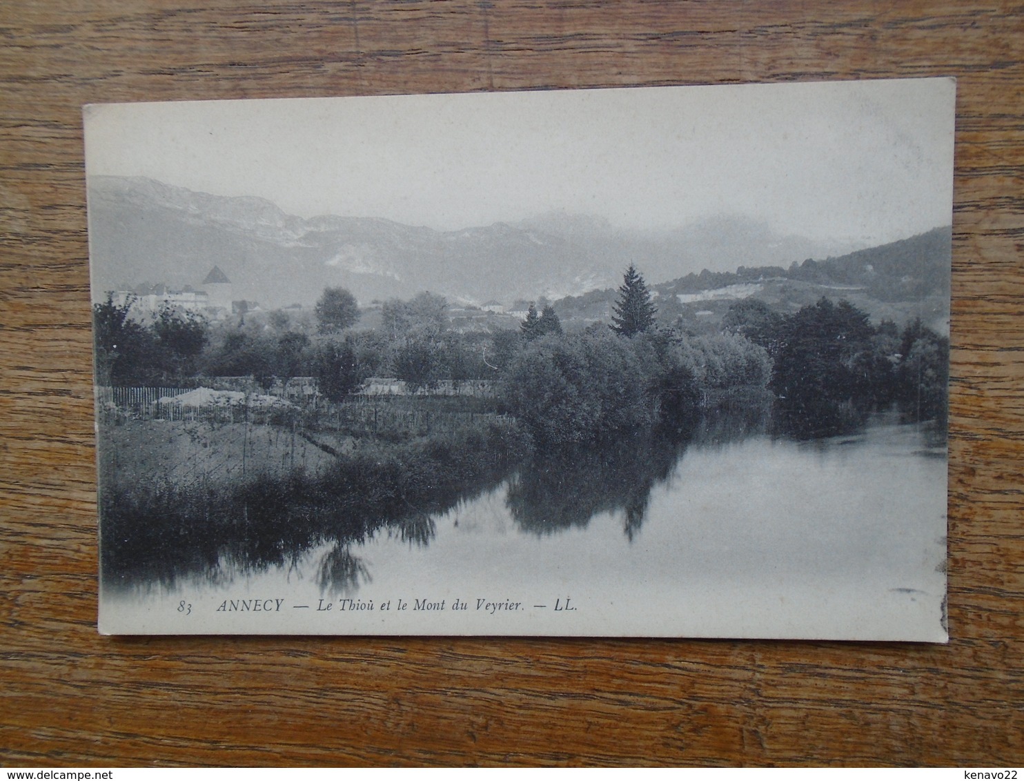 Annecy , Le Thiou Et Le Mont Du Veyrier - Annecy