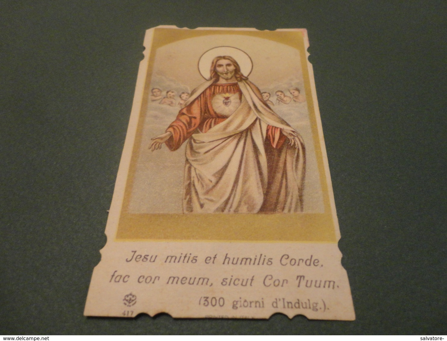 JESU MITIS ET HUMILIS CORDE FAC COR MEUM,SICUT COR TUUM - Images Religieuses