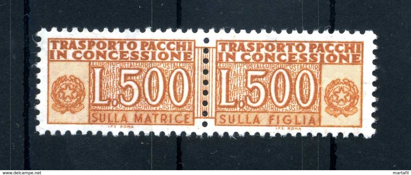 1955-81 REP. IT. PACCHI CONCESSIONE N.19 MNH ** - Concessiepaketten