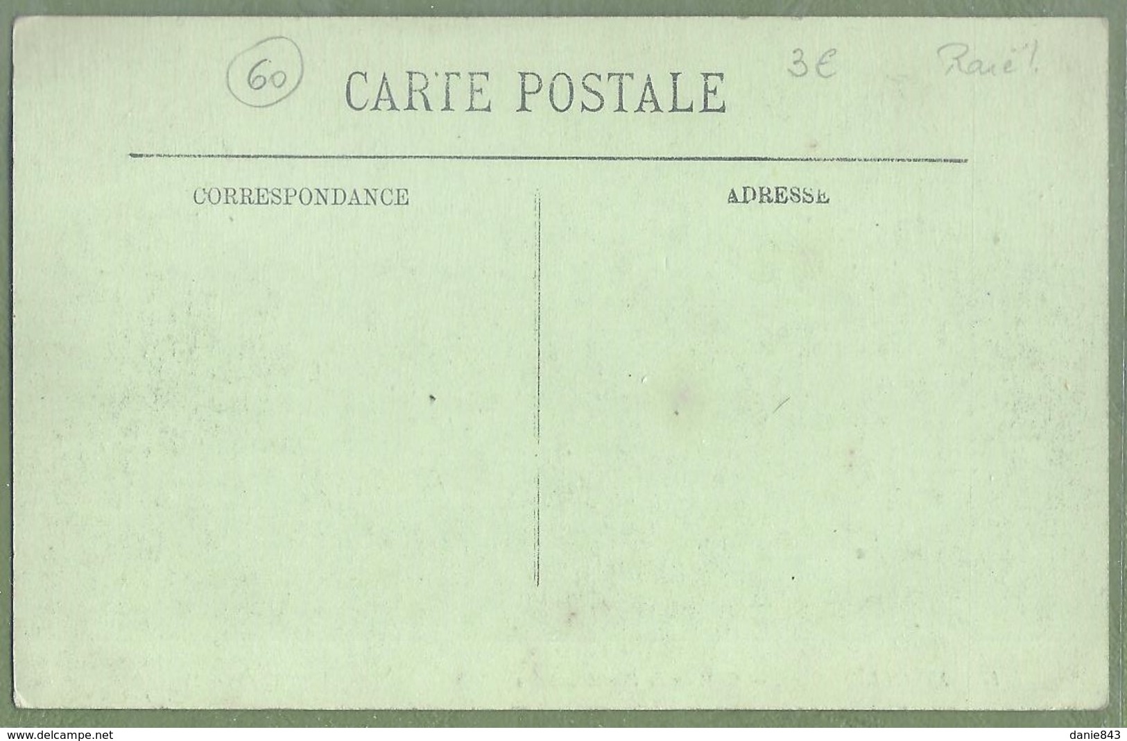 CPA Vue Rare - OISE - NOAILLES - CHATEAU DE PARISISFONTAINE - Animation - édition Sangnier / 17 - Noailles