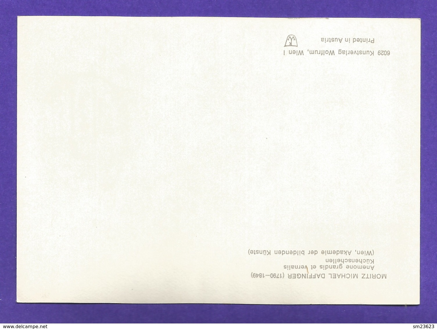 BRD 1975  Mi.Nr. 870 , Anemone - Moritz Michael Daffinger - Maximum Card - S Stempel Düsseldorf 18.-6.1987 - 1961-1980