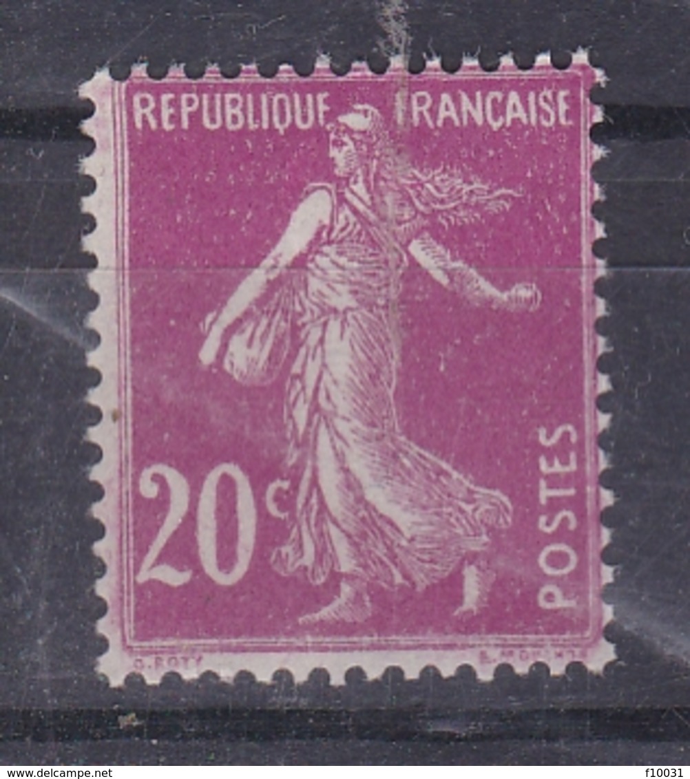 FRANCE Type Semeuse Fond Plein N° 139a ** - 1906-38 Sower - Cameo