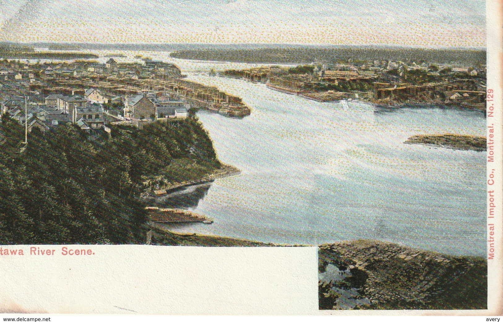 Ottawa River Scene, Ottawa, Ontario Scene Du Riviere Ottawa - Ottawa