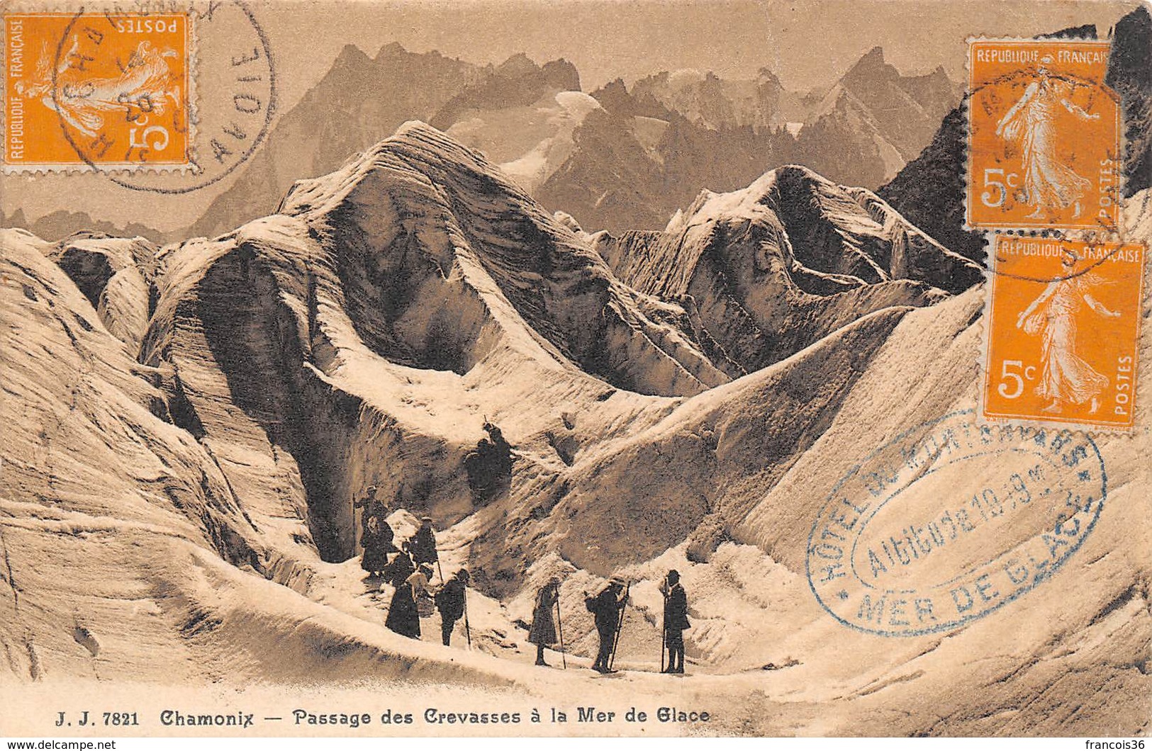 Lot de 350 cartes CPA de Chamonix - Mont Blanc - Alpinisme (74) - Très bon état général