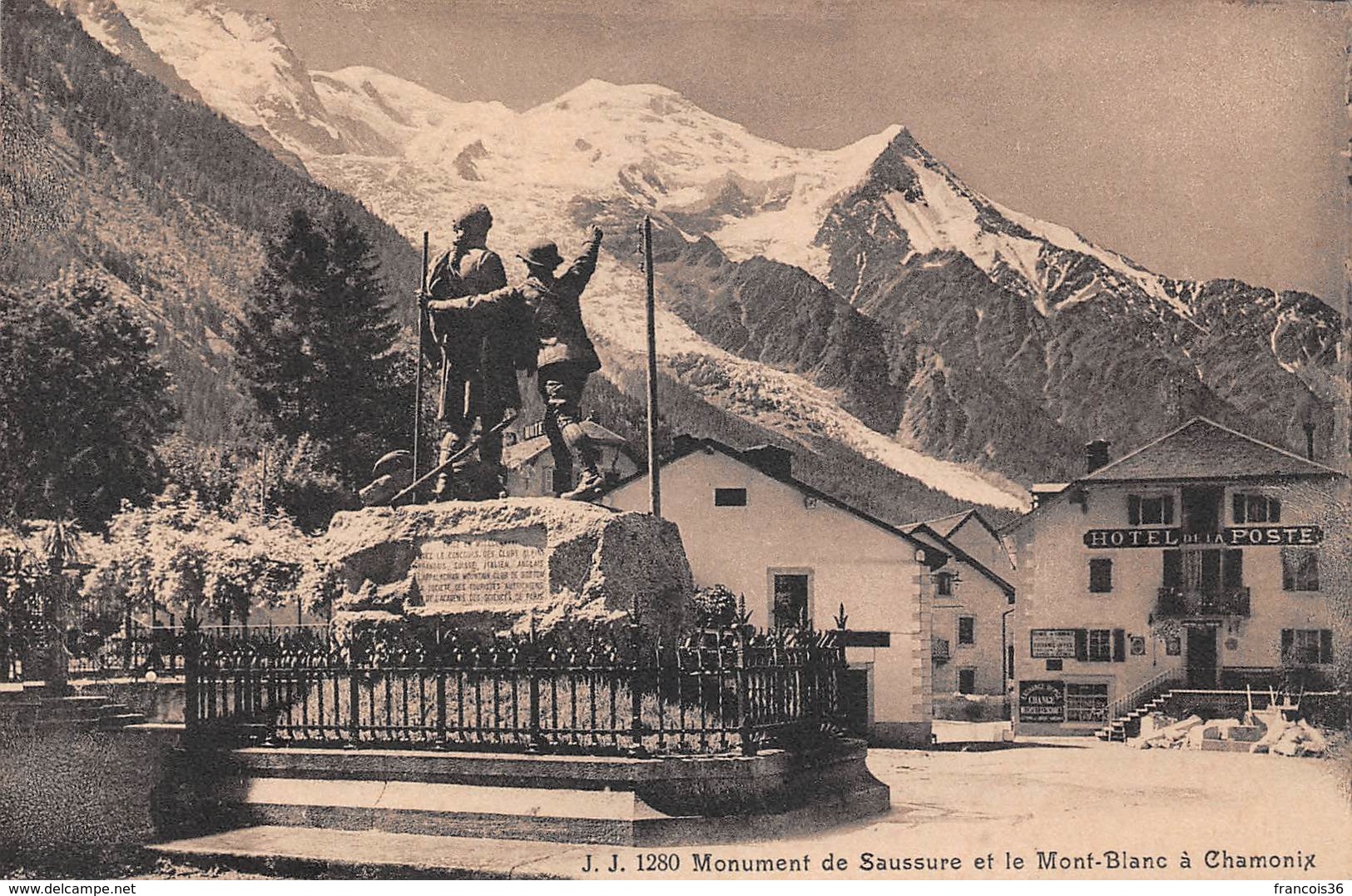 Lot de 350 cartes CPA de Chamonix - Mont Blanc - Alpinisme (74) - Très bon état général